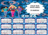 Calendário Barbie e Amigas 2026
