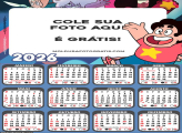 Calendário Steve Universo 2026