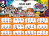 Calendário A Dama e o Vagabundo 2026