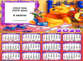 Calendário Ursinho Pooh Brinquedos 2026