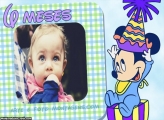 Minnie Baby 6 Meses Moldura