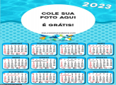 Calendário Infantil Tema Praia 2023