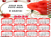 Calendário Rosa Vermelha 2026