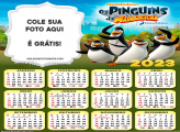 Calendário Pinguins de Madagascar 2023