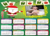 Calendário Papai Noel Ho Ho Ho 2021