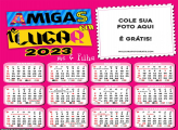 Calendário Amigas em Primeiro Lugar 2023