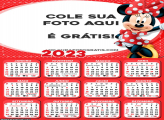 Calendário Minnie Vestido Vermelha 2023