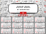 Calendário Tema Youtube 2023