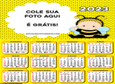 Calendário Abelhinha Baby 2023