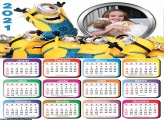 Calendário Minions 2021