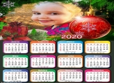 Calendário Bola de Enfeite de Natal 2020