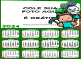 Calendário Minecraft Exploration 2024