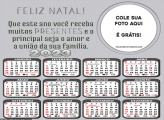 Calendário União da sua Família Feliz Natal 2023