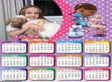 Calendário 2021 Desenho Doutora Brinquedos 2021