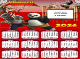Calendário Kung Fu Panda 2026
