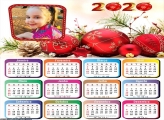 Calendário Natal Enfeitado 2020
