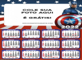 Calendário Capitão América Guerra Civil 2022