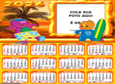 Calendário Barney Desenho 2026