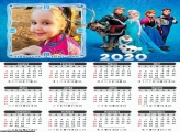 Calendário Frozen 2020