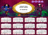 Calendário Descendentes Meninas 2026