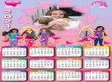 Calendário Barbie Jovem 2021