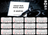 Calendário Homem Aranha Dark Preto 2023