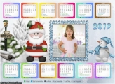 Calendário Papai Noel Infantil 2019