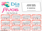 Calendário Dia dos Avós 2026
