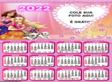 Calendário Barbie Coração 2022