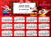 Calendário Mickey e Minnie 2022