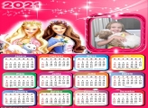 Calendário Amiga da Barbie 2021