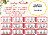 Calendário Feliz Natal Mensagem 2023