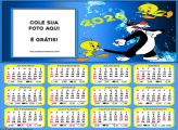 Calendário Piu Piu e Frajola 2026