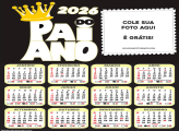 Calendário Pai do Ano 2026
