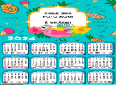 Calendário Flamingo 2024