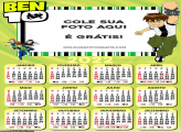 Calendário Ben 10 2022