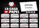 Calendário La Casa de Papel 2022