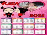 Calendário Pucca 2021