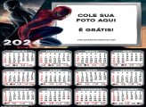 Calendário SpiderMan 2024