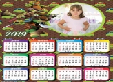 Calendário Tartarugas Ninja 2019