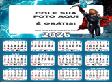 Calendário do Thor 2026