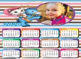 Calendário Infantil Menina 2020