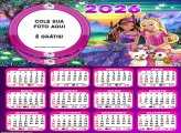 Calendário Barbie Loira Morena 2026