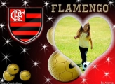 Flamengo Amo esse Time Moldura