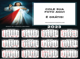 Calendário com Frase Jesus 2023