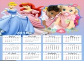 Calendário Princesas Amigas 2018