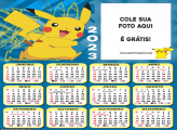 Calendário Pikachu Pokémon 2023