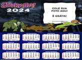 Calendário Scooby Doo e Salcisha 2024