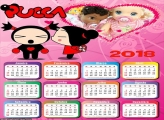 Calendário da Pucca 2018