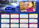 Calendário Bola Azul Natal 2020